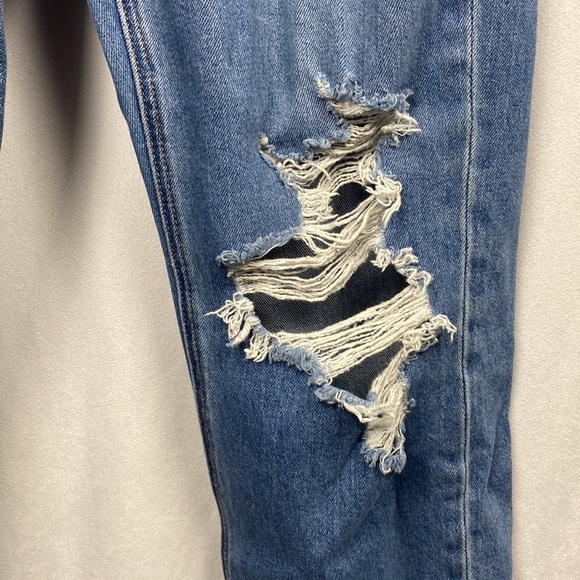 American Eagle Outfitters Distressed Blue Jeans - Picture 6 of 13